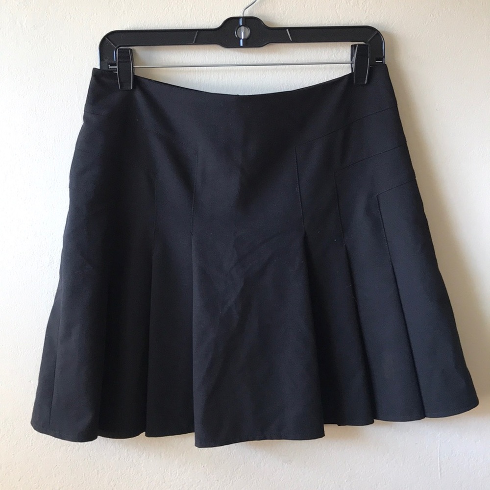 NAF NAF pleated black skirt size 38